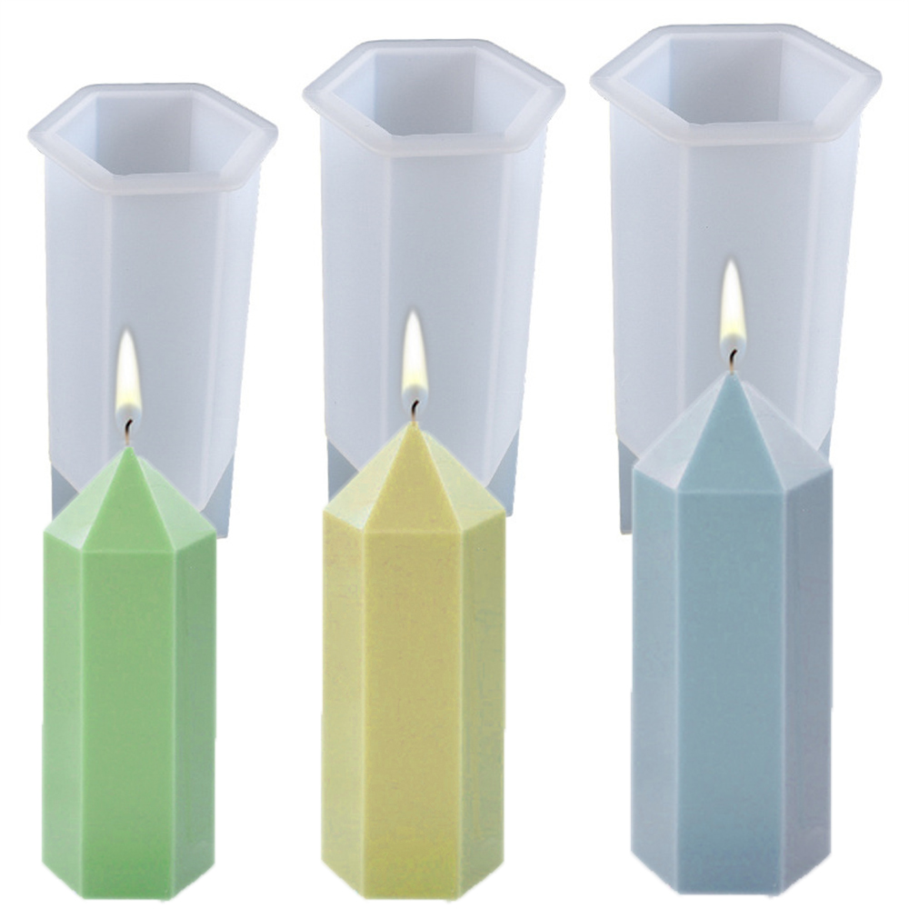 3D Hexagonal Column Candle Mol - огляд і ціна Soap Making Lab