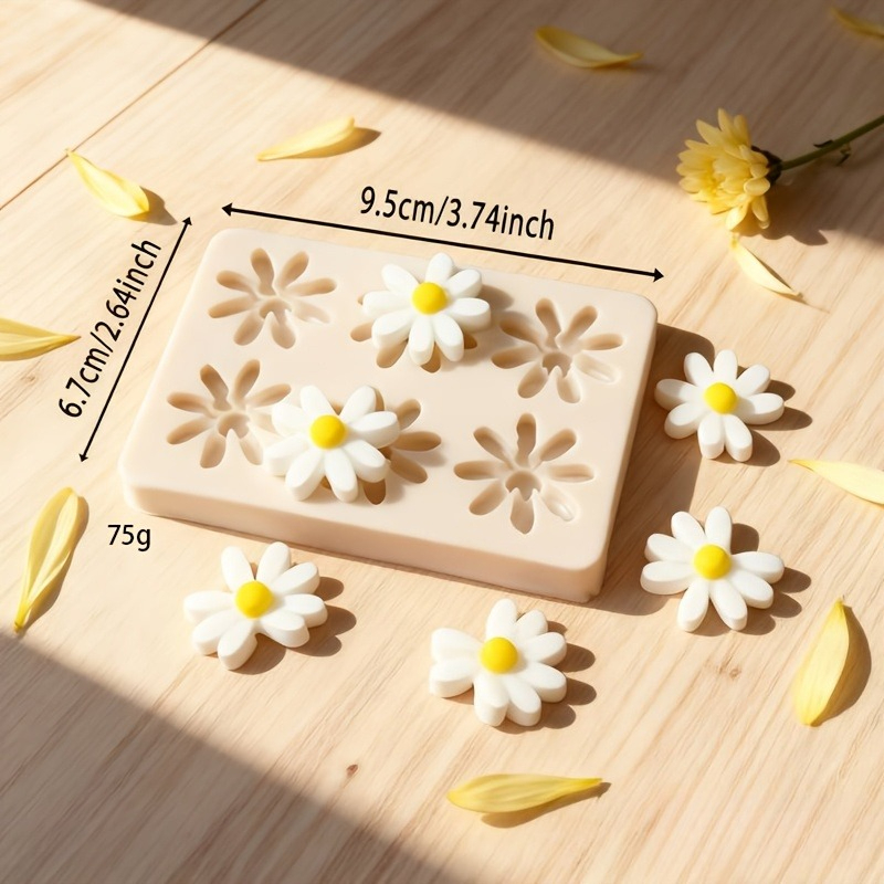 1pc 3D Daisy Sunflower Silicon - огляд і ціна Soap Making Party