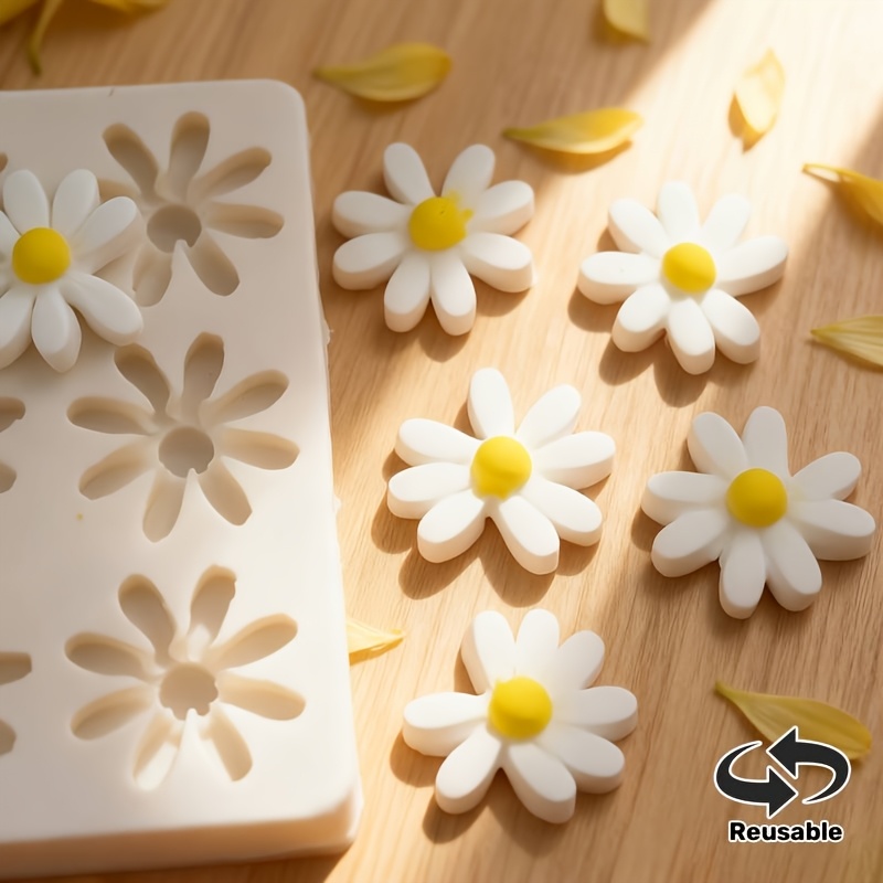 1pc 3D Daisy Sunflower Silicon - огляд і ціна Soap Making Party