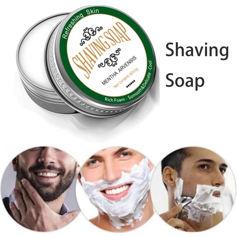 Man Beard Shaving Soap Gentle  - огляд і ціна Soap Making Unit