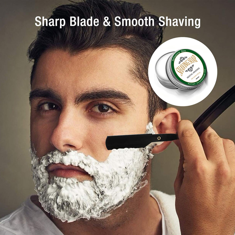 Man Beard Shaving Soap Gentle  - огляд і ціна Soap Making Unit