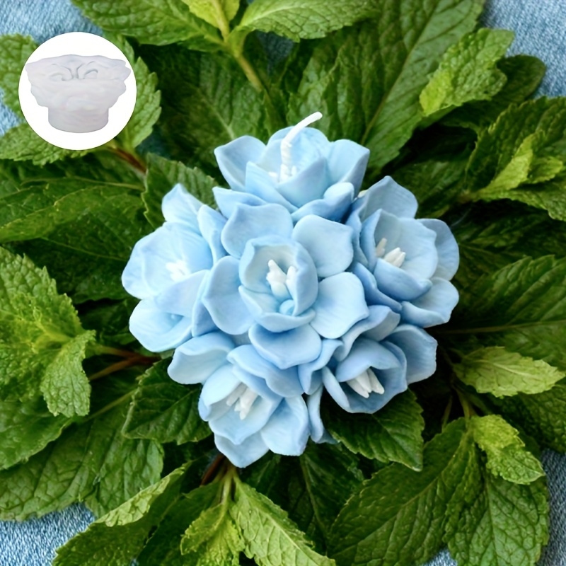 1 Hydrangea Candle Silicone Mo - огляд і ціна Soap Making Party