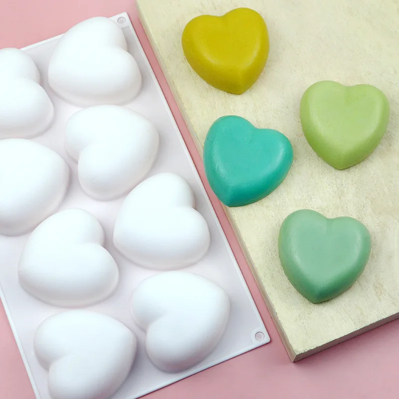Love Heart Silicone Soap Mold  - огляд і ціна Soap Making Unit