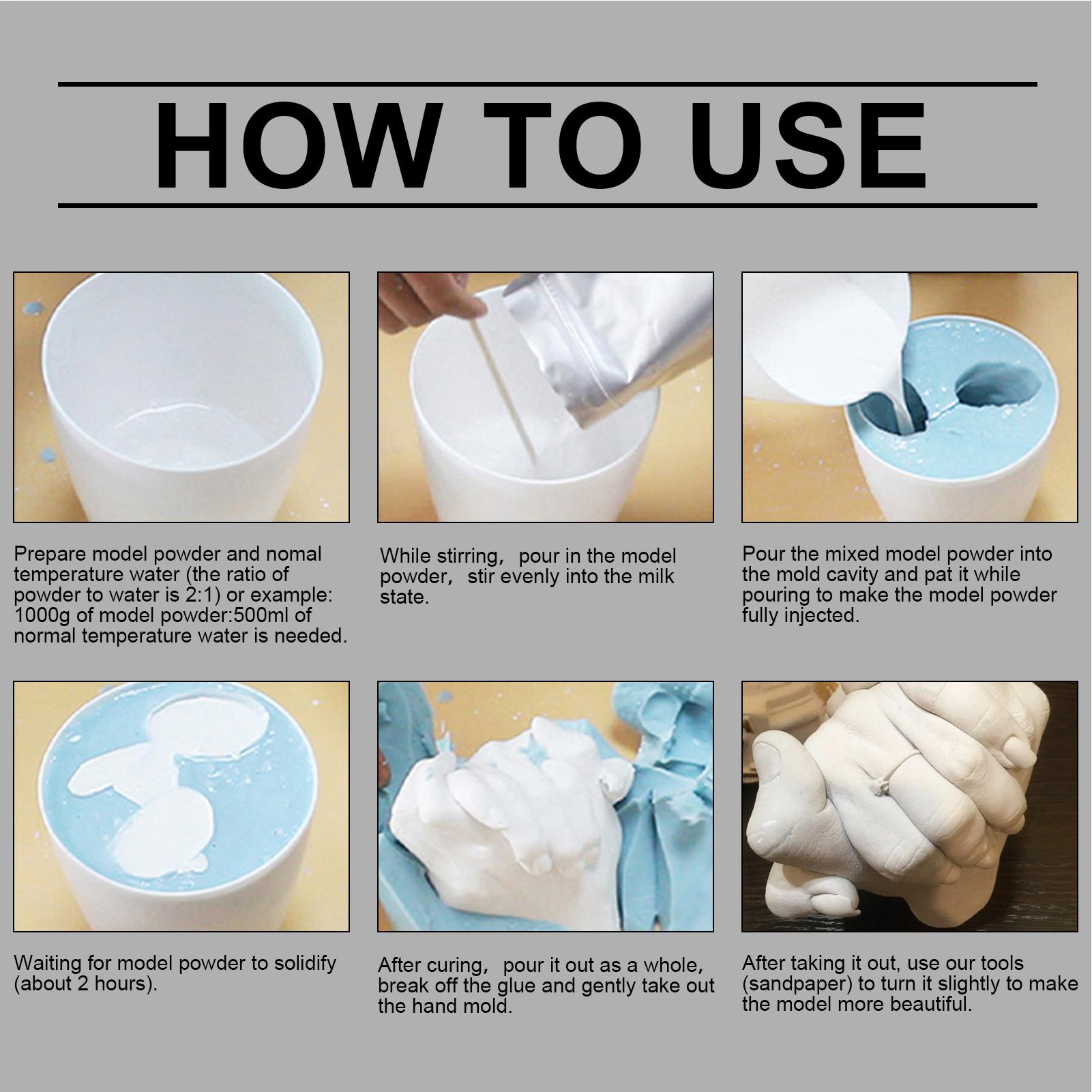 Baby Hand And Foot Casting Kit - огляд і ціна Soap Making Unit
