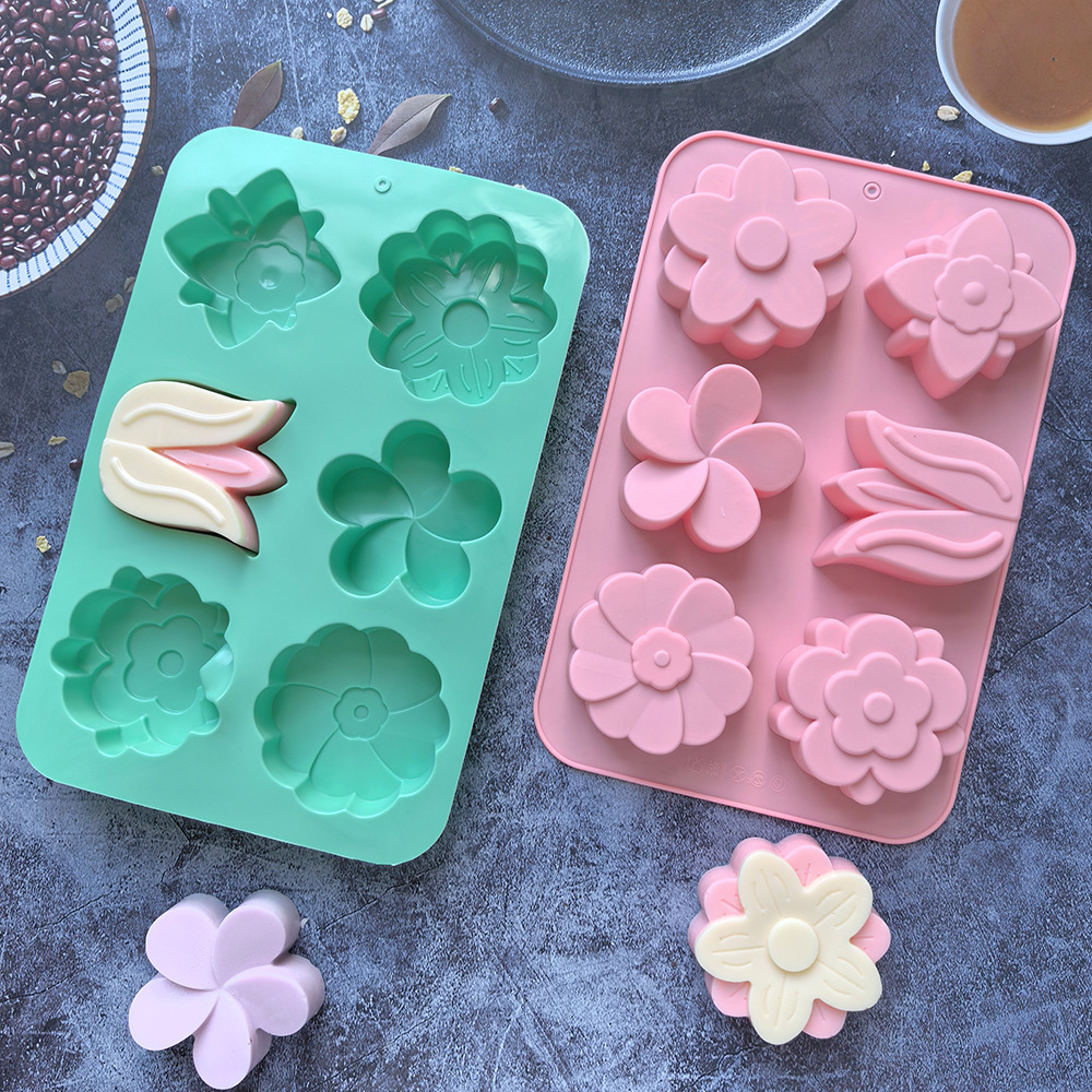 kinds Flower Silicone Molds Di - огляд і ціна Soap Mold Silicone Loaf