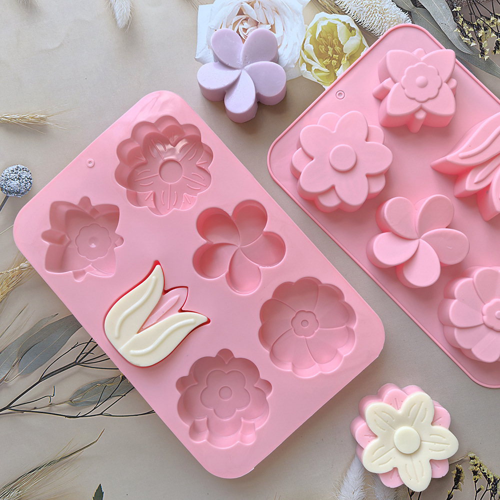 kinds Flower Silicone Molds Di - огляд і ціна Soap Mold Silicone Loaf