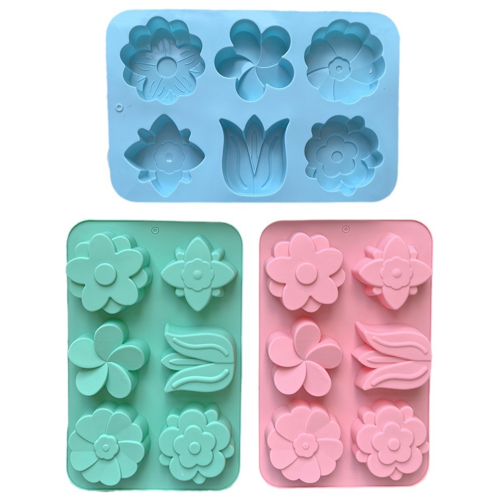 kinds Flower Silicone Molds Di - огляд і ціна Soap Mold Silicone Loaf