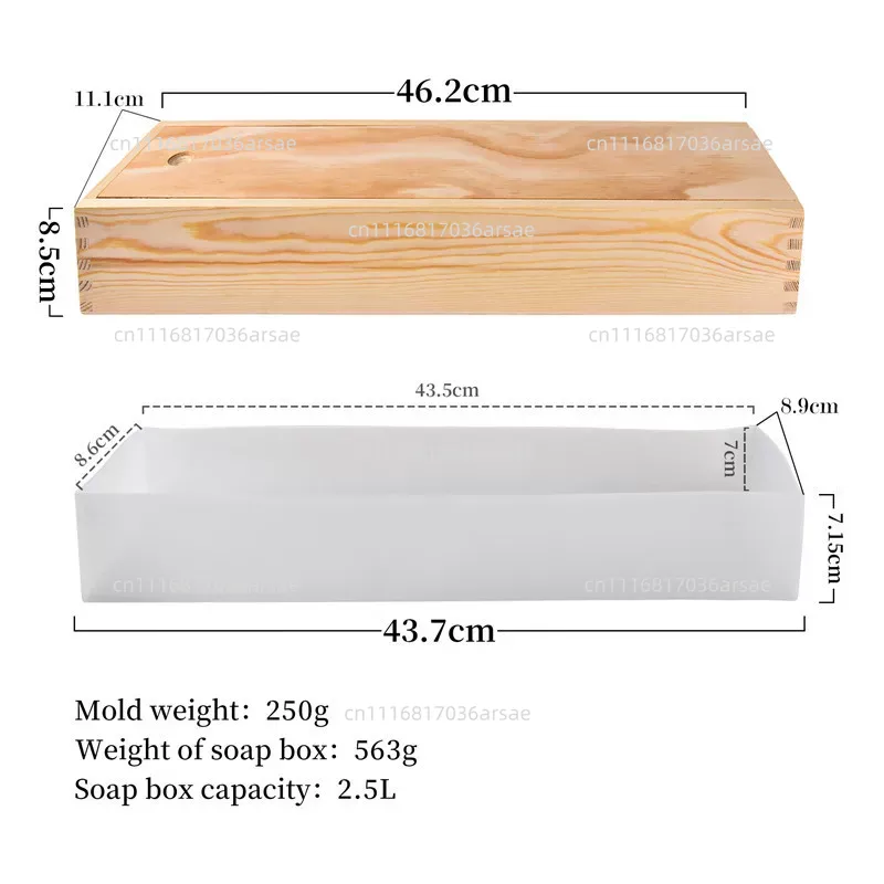 Silicone Soap Mold With Wooden - огляд і ціна Soap Making Process